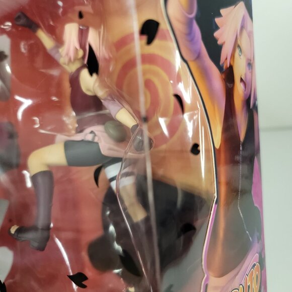 Naruto Shippuden Sakura Haruno SFC 1:10 Scale Figure 7" NEW Bubble Damaged - Picture 6 of 12